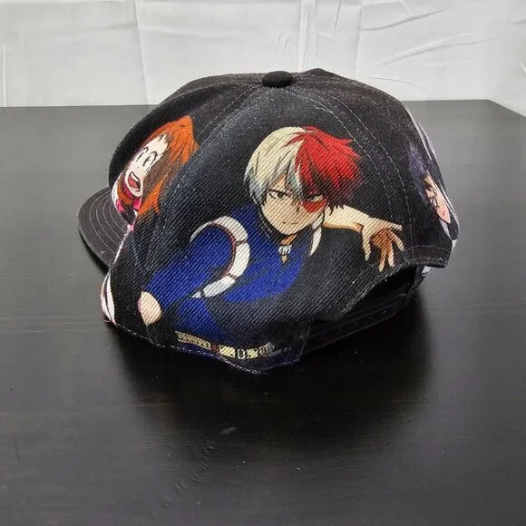 My Hero Academia Anime Character Snapback Hat Adjustable OSFA Adult Manga Cap - Picture 3 of 7